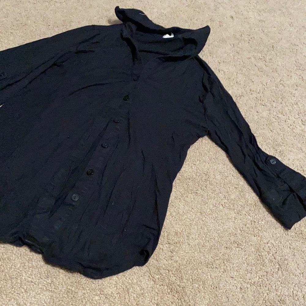 Black cardigan
